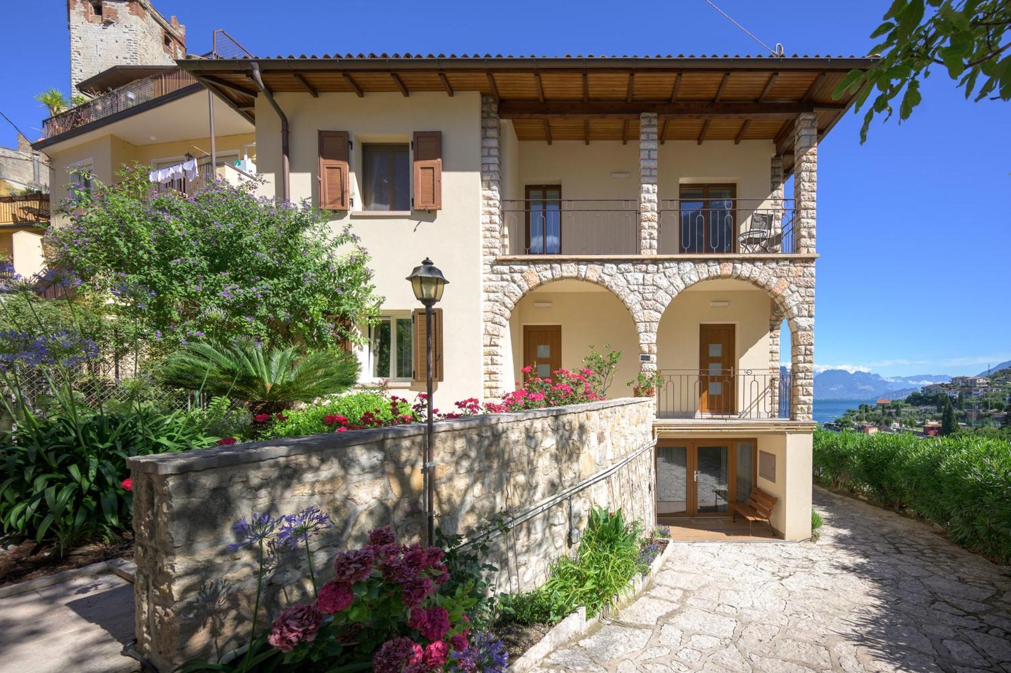 Apartmán Breathtaking View. Malcesine Exteriér fotografie